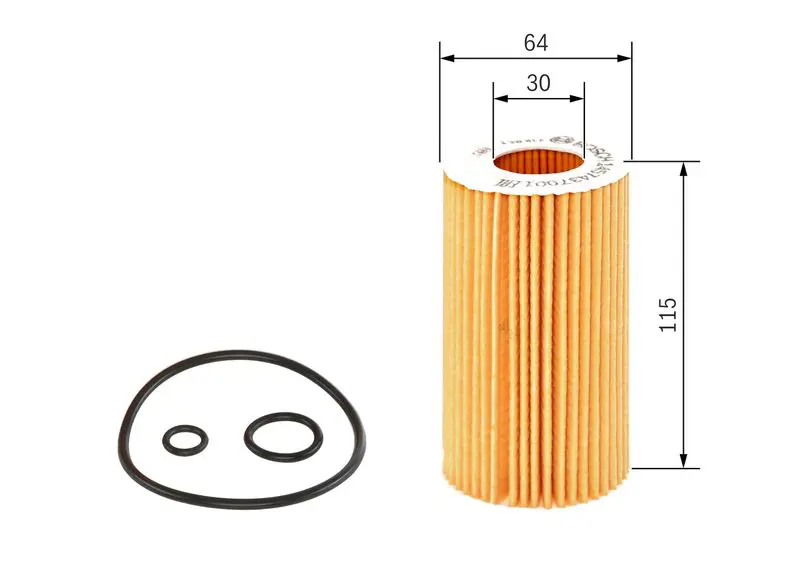 Eļļas filtrs Bosch 1457437001