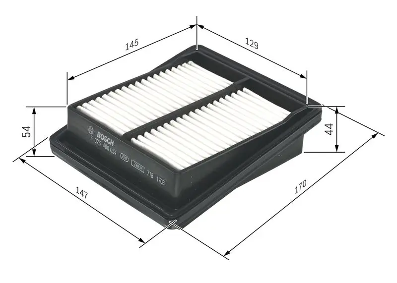 Gaisa filtrs Bosch F026400054