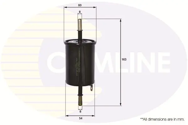 Degvielas filtrs COMLINE CDW13001