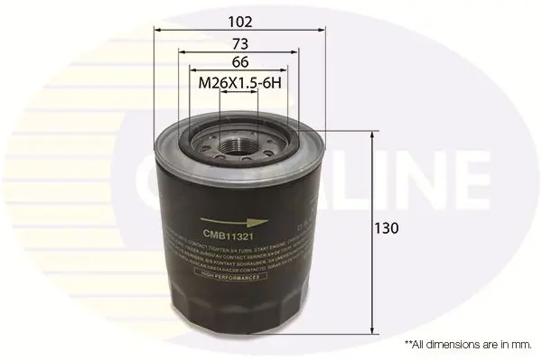 Eļļas filtrs COMLINE CMB11321
