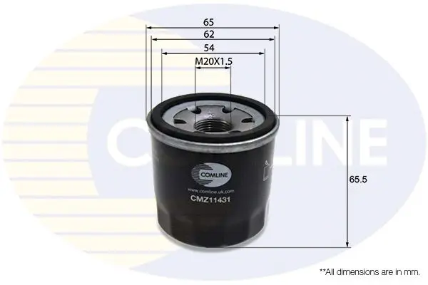 Eļļas filtrs COMLINE CMZ11431