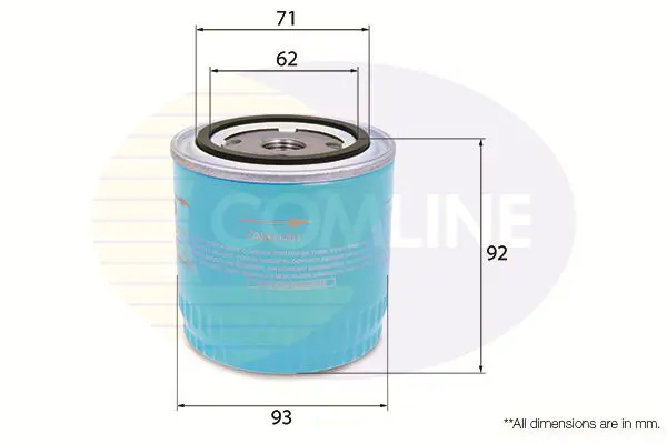 Eļļas filtrs COMLINE CNS11701