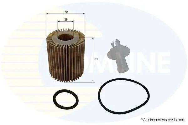 Eļļas filtrs COMLINE CTY11172