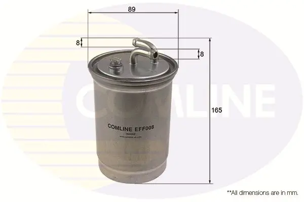 Degvielas filtrs COMLINE EFF008