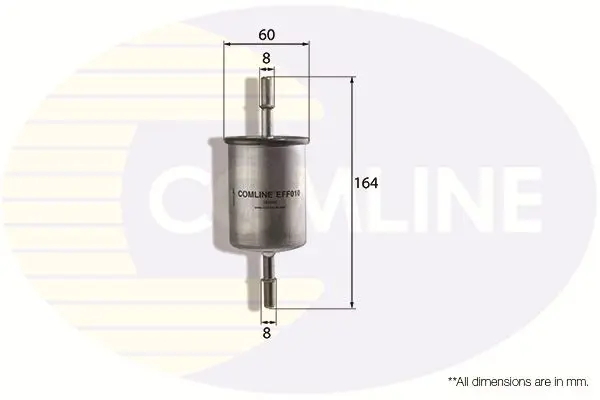 Degvielas filtrs COMLINE EFF010
