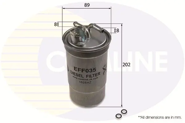 Degvielas filtrs COMLINE EFF035