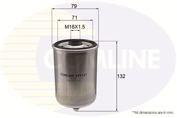 Degvielas filtrs COMLINE EFF137