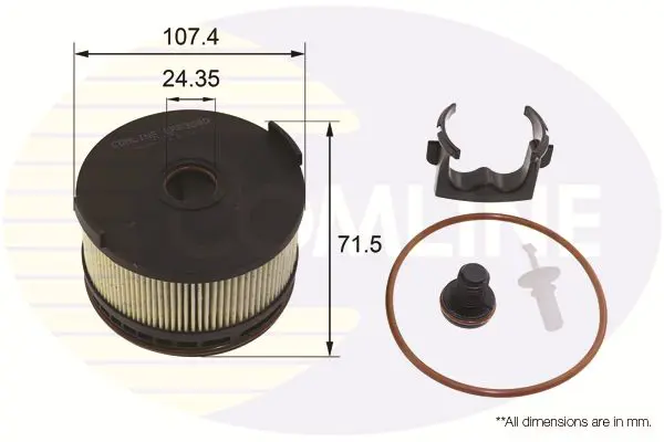 Fuel Filter COMLINE EFF358D