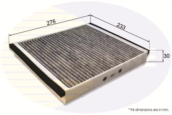 Filtrs, Salona telpas gaiss COMLINE EKF123A