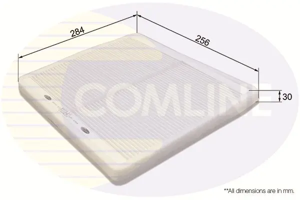 Filtrs, Salona telpas gaiss COMLINE EKF132