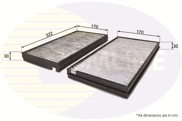 Filtrs, Salona telpas gaiss COMLINE EKF158A