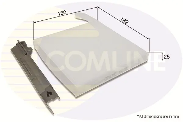 Filtrs, Salona telpas gaiss COMLINE EKF183