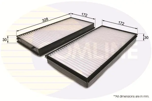 Filtrs, Salona telpas gaiss COMLINE EKF288