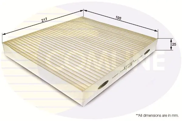 Filtrs, Salona telpas gaiss COMLINE EKF318