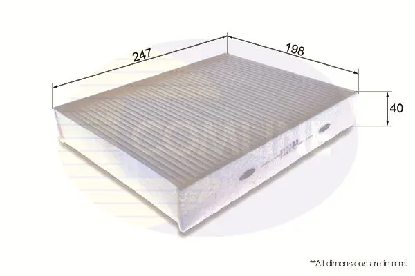 Filtrs, Salona telpas gaiss COMLINE EKF323