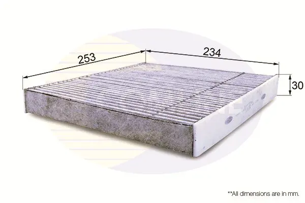 Filtrs, Salona telpas gaiss COMLINE EKF328A