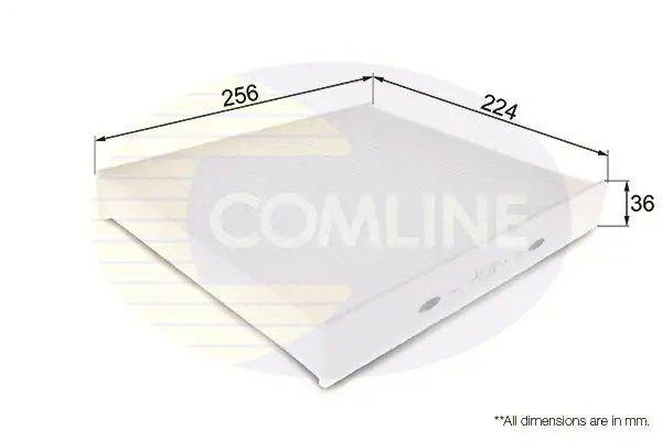 Filtrs, Salona telpas gaiss COMLINE EKF332