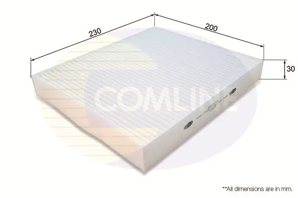 Filtrs, Salona telpas gaiss COMLINE EKF333