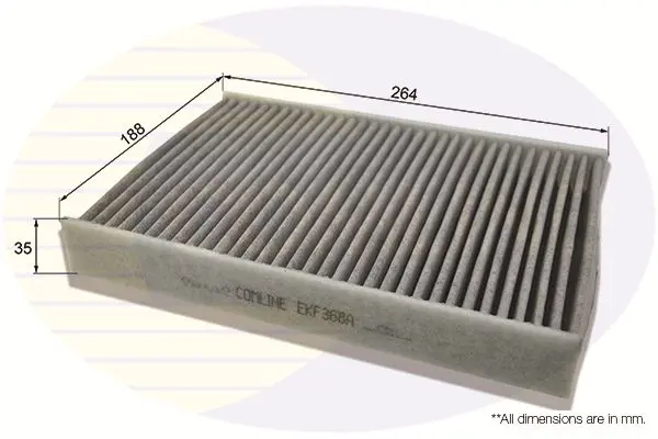 Filtrs, Salona telpas gaiss COMLINE EKF368A