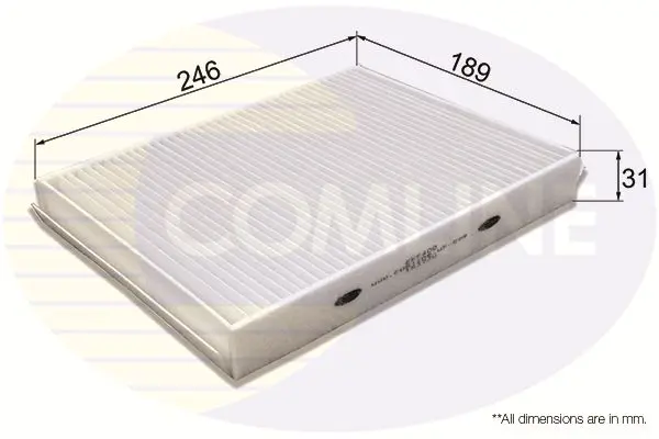 Filtrs, Salona telpas gaiss COMLINE EKF400