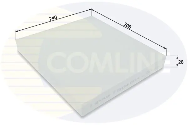 Filtrs, Salona telpas gaiss COMLINE EKF416