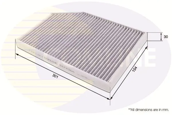 Filter, cabin air COMLINE EKF436A