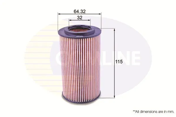 Eļļas filtrs COMLINE EOF092