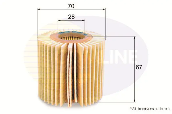 Eļļas filtrs COMLINE EOF245