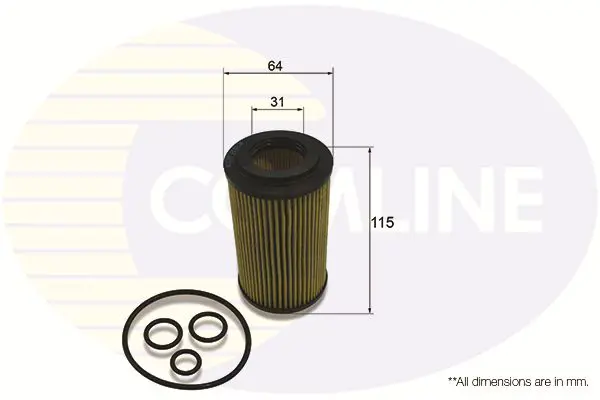 Eļļas filtrs COMLINE EOF253