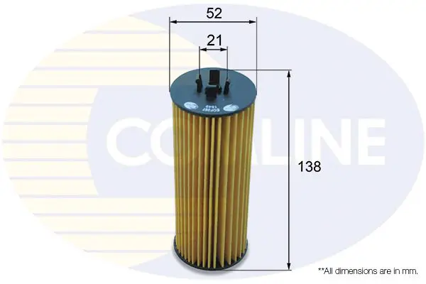 Eļļas filtrs COMLINE EOF287