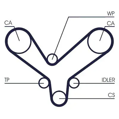 Timing Belt Continental CT1175