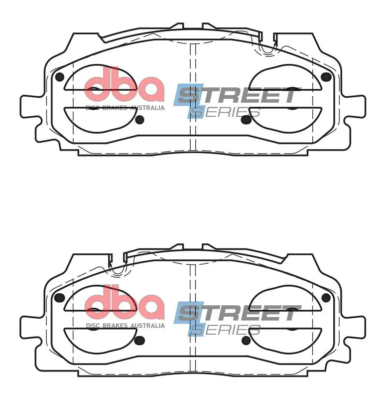 High Performance Brake Pad Set DBA