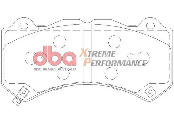 High Performance Brake Pad Set DBA
