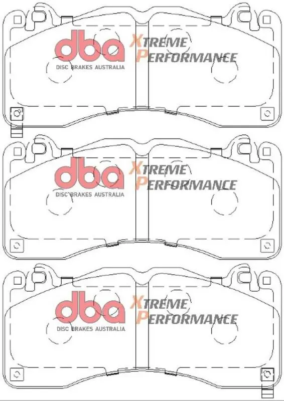 High Performance Brake Pad Set DBA