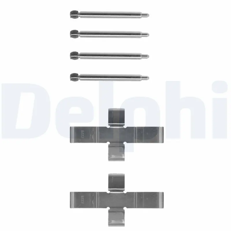 Piederumu komplekts, Disku bremžu uzlikas DELPHI