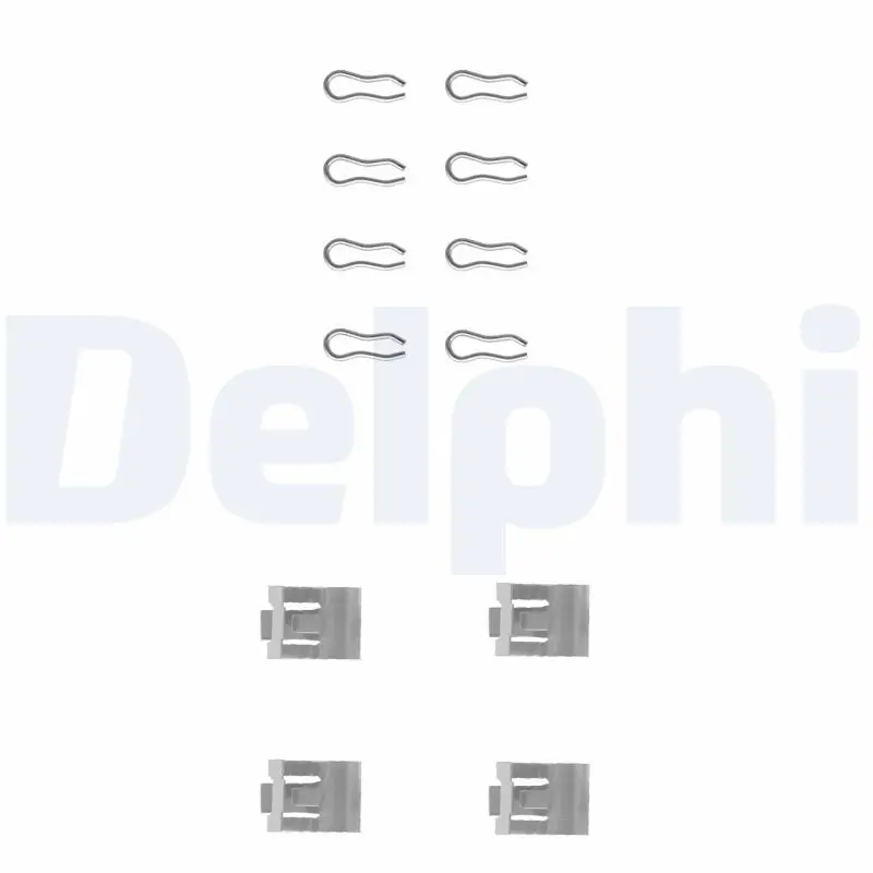 Piederumu komplekts, Disku bremžu uzlikas DELPHI
