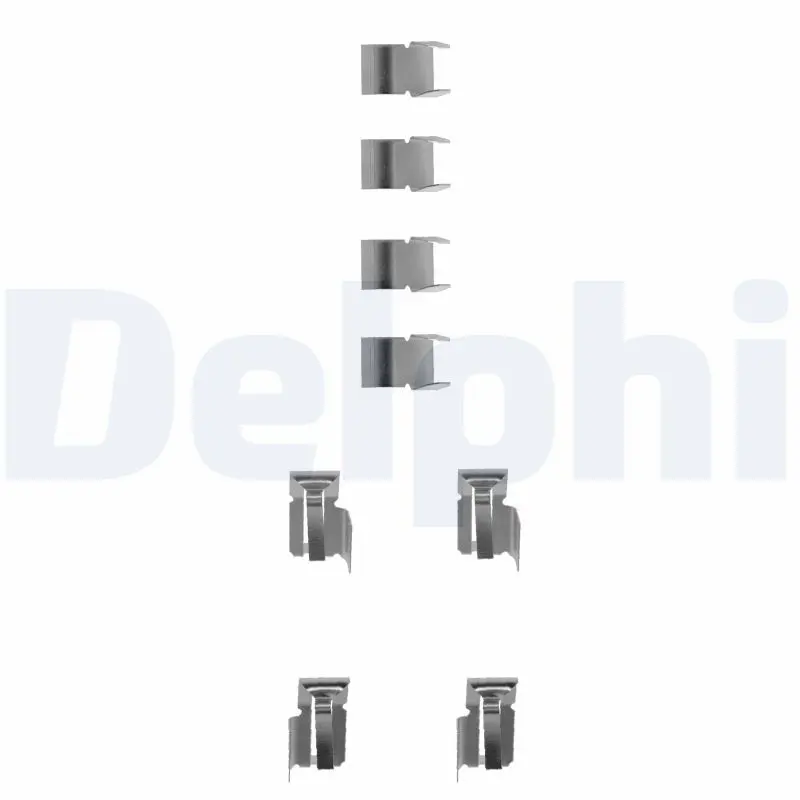 Piederumu komplekts, Disku bremžu uzlikas DELPHI
