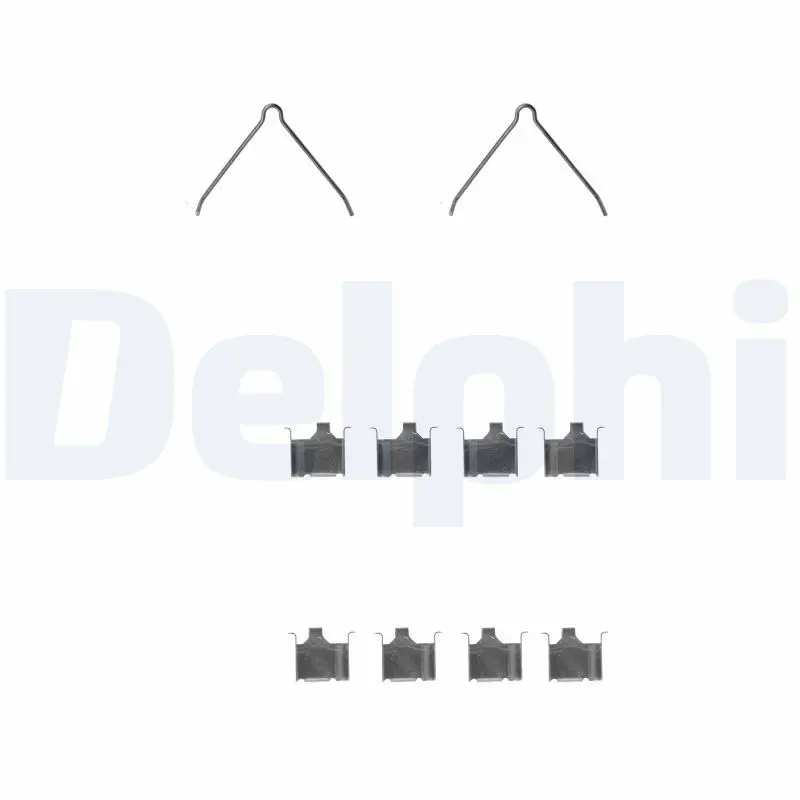 Piederumu komplekts, Disku bremžu uzlikas DELPHI