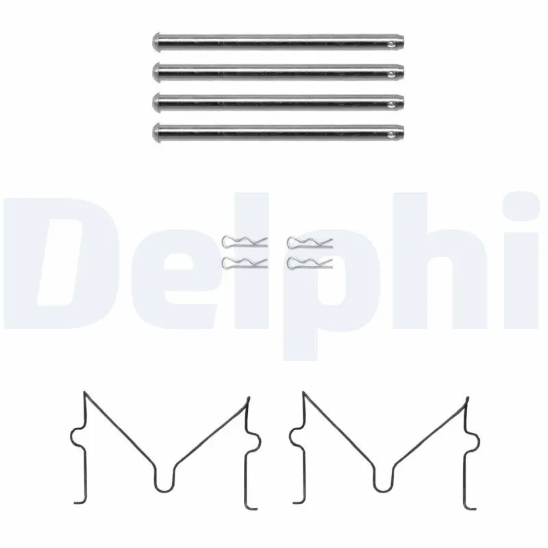 Piederumu komplekts, Disku bremžu uzlikas DELPHI