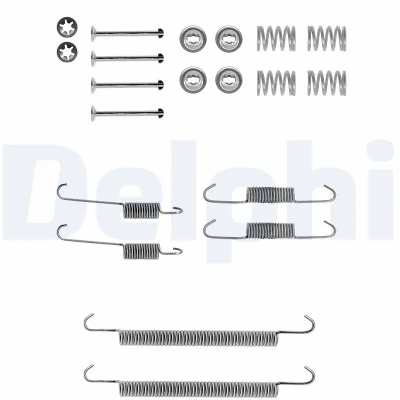 Piederumu komplekts, Bremžu loki DELPHI LY1132