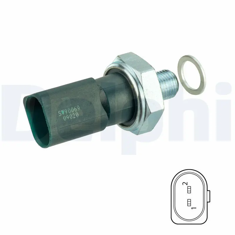 Eļļas spiediena devējs DELPHI SW90069