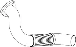 Izplūdes caurule DINEX 48293