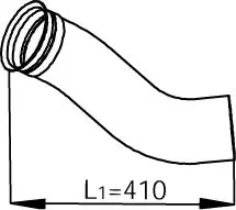 Izplūdes caurule DINEX 81132
