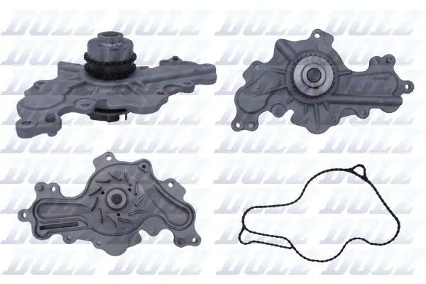 Water Pump, engine cooling DOLZ F257
