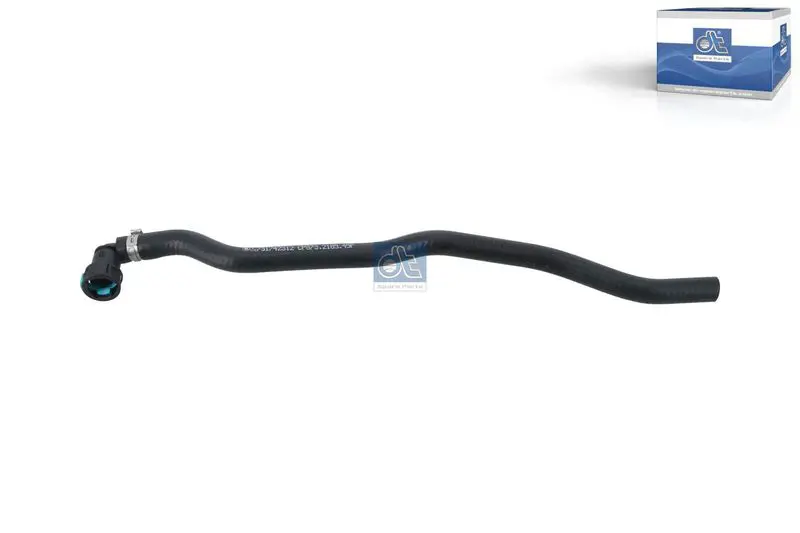 Radiatora cauruļvads DT Spare Parts 111804SP