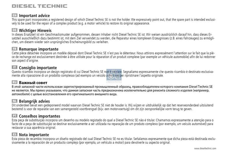 Radiatora reste DT Spare Parts 500458