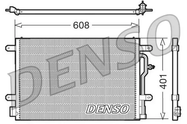 Kondensators, Gaisa kond. sistēma Denso DCN02012