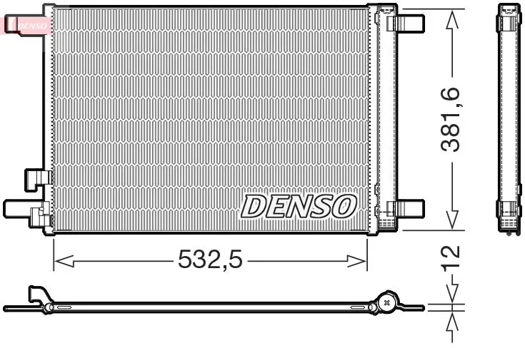 Kondensators, Gaisa kond. sistēma Denso DCN02048