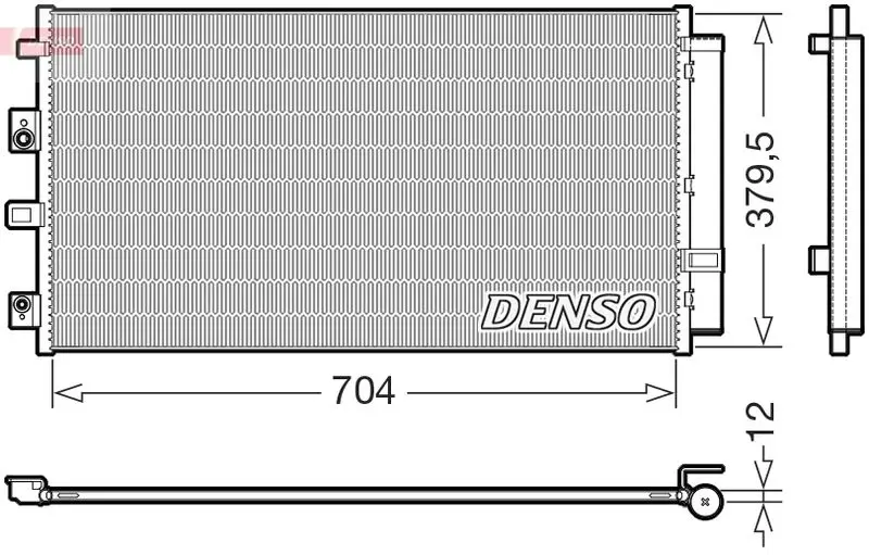 Kondensators, Gaisa kond. sistēma Denso DCN10065