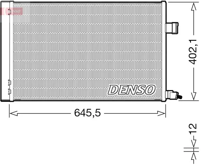 Kondensators, Gaisa kond. sistēma Denso DCN11009
